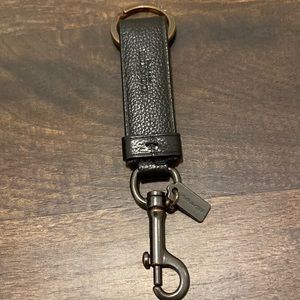 Coach Key Ring with Strap